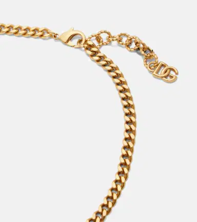 Dolce & Gabbana Carretto embellished pendant necklace | Thumbnail 2