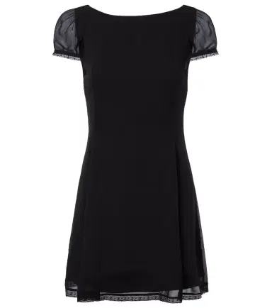 Posse Priscilla lace-trimmed silk minidress | Thumbnail 1 Posse Priscilla lace-trimmed silk minidress | Thumbnail 1