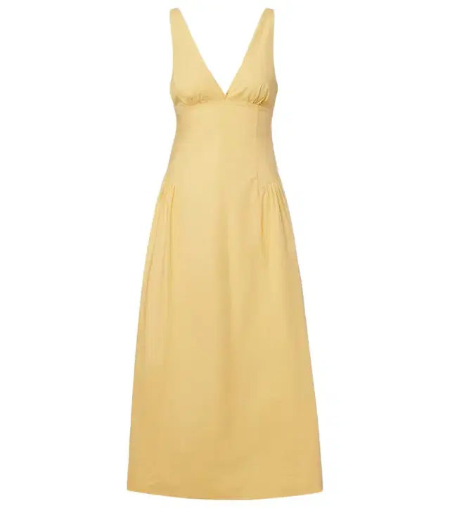 Lindie cotton poplin midi dress