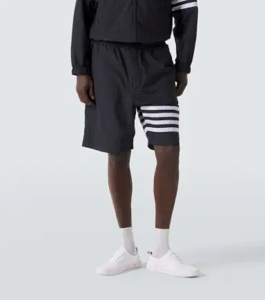 Thom Browne 4-Bar ripstop shorts | Thumbnail 4 Thom Browne 4-Bar ripstop shorts | Thumbnail 4