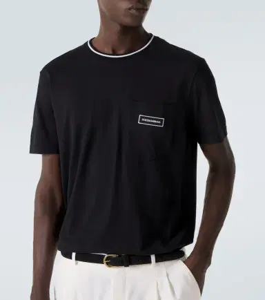 Dolce & Gabbana Logo cotton jersey T-shirt | Thumbnail 4 Dolce & Gabbana Logo cotton jersey T-shirt | Thumbnail 4