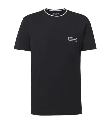 Dolce & Gabbana Logo cotton jersey T-shirt | Thumbnail 1 Dolce & Gabbana Logo cotton jersey T-shirt | Thumbnail 1