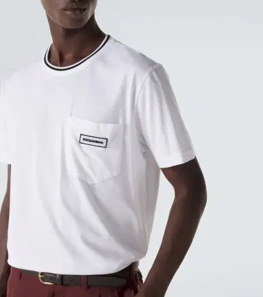 Dolce & Gabbana Logo cotton jersey T-shirt | Thumbnail 3