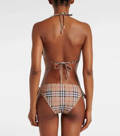 Burberry Check triangle bikini | Thumbnail 2