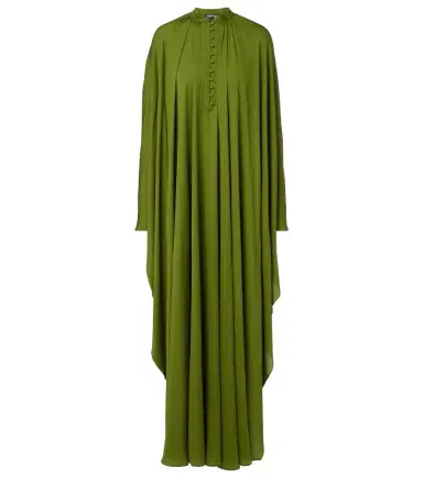 Tom Ford Draped silk georgette kaftan | Thumbnail 1