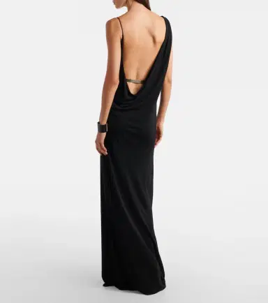 Tom Ford Draped gathered crêpe jersey gown | Thumbnail 5