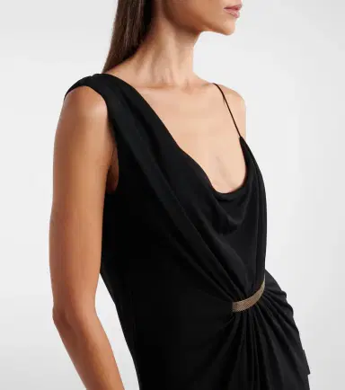 Tom Ford Draped gathered crêpe jersey gown | Thumbnail 6