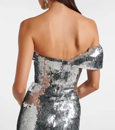 RACHEL GILBERT Tamzin sequined one-shoulder gown | Thumbnail 5 RACHEL GILBERT Tamzin sequined one-shoulder gown | Thumbnail 5