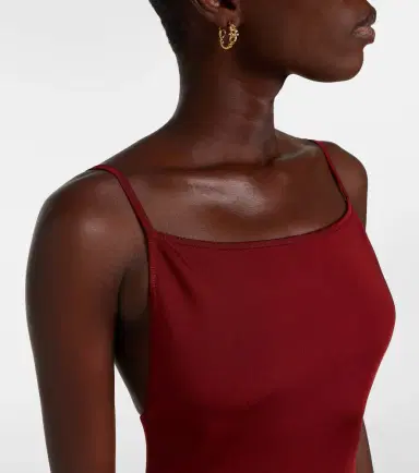 Ferragamo Ribbed-knit jersey midi dress | Thumbnail 5