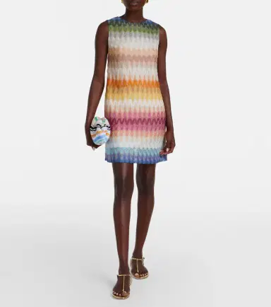 Missoni Sleeveless minidress | Thumbnail 3 Missoni Sleeveless minidress | Thumbnail 3