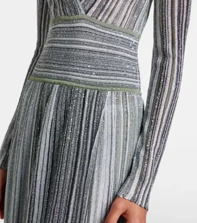 Missoni Striped lamé maxi dress | Thumbnail 2