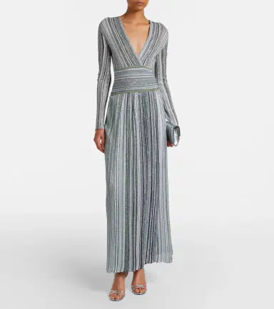 Missoni Striped lamé maxi dress | Thumbnail 5
