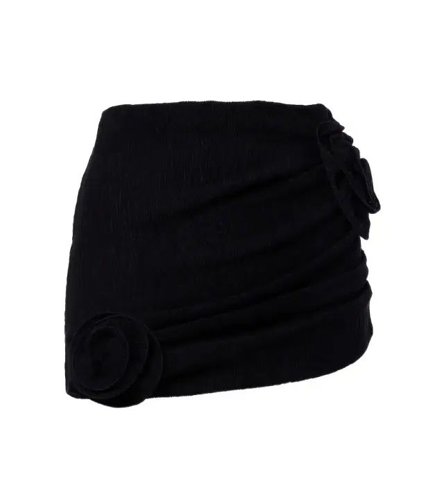 Magda Butrym Floral-appliqué crêpe miniskirt