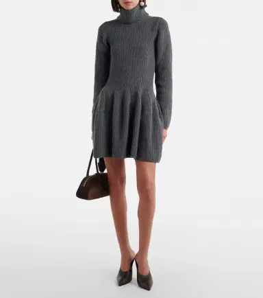 Magda Butrym Ribbed-knit cashmere minidress | Thumbnail 3