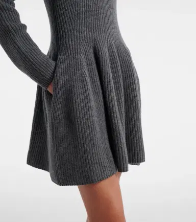 Magda Butrym Ribbed-knit cashmere minidress | Thumbnail 5