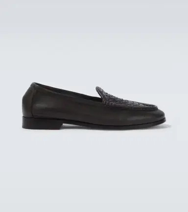 Bottega Veneta Silenzio Intrecciato leather loafers | Thumbnail 4 Bottega Veneta Silenzio Intrecciato leather loafers | Thumbnail 4
