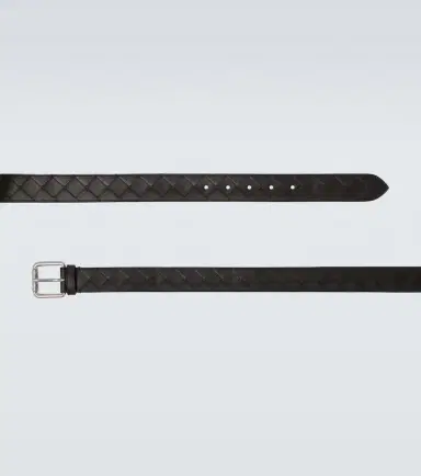 Bottega Veneta Intrecciato leather belt | Thumbnail 2 Bottega Veneta Intrecciato leather belt | Thumbnail 2