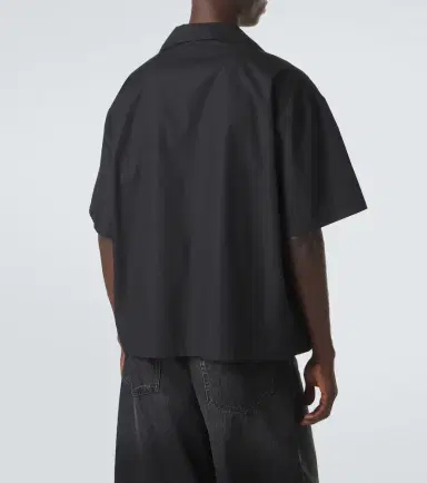 Balenciaga Printed cotton bowling shirt | Thumbnail 5 Balenciaga Printed cotton bowling shirt | Thumbnail 5