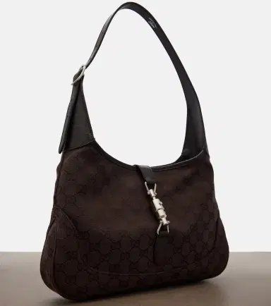 Gucci Jackie 1961 Medium canvas shoulder bag | Thumbnail 4 Gucci Jackie 1961 Medium canvas shoulder bag | Thumbnail 4