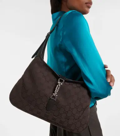 Gucci Jackie 1961 Medium canvas shoulder bag | Thumbnail 7 Gucci Jackie 1961 Medium canvas shoulder bag | Thumbnail 7
