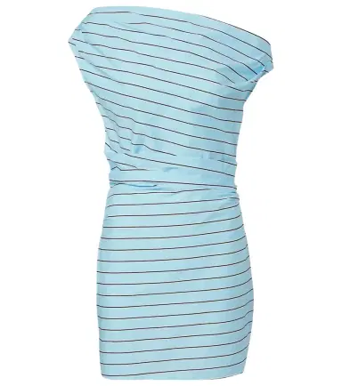 Staud Phare striped cotton poplin minidress | Thumbnail 1