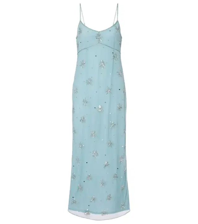 Elsa embellished midi dress