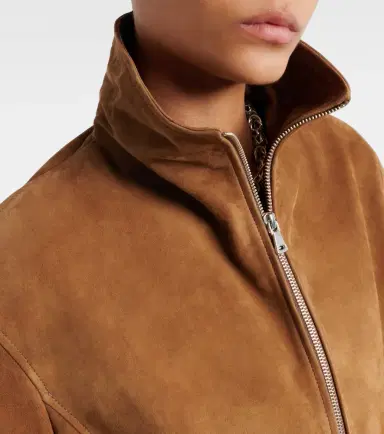 Nour Hammour Etienne suede jacket | Thumbnail 2 Nour Hammour Etienne suede jacket | Thumbnail 2