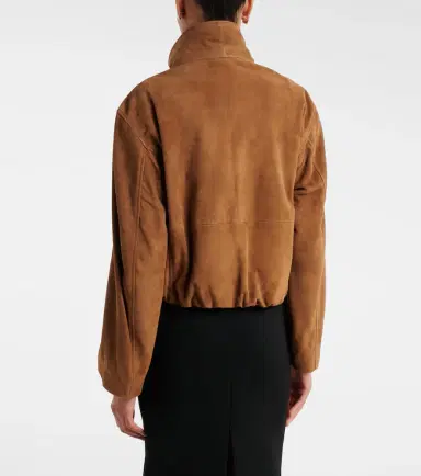 Nour Hammour Etienne suede jacket | Thumbnail 3 Nour Hammour Etienne suede jacket | Thumbnail 3