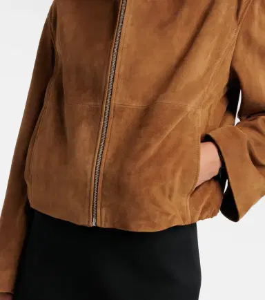 Nour Hammour Etienne suede jacket | Thumbnail 4 Nour Hammour Etienne suede jacket | Thumbnail 4