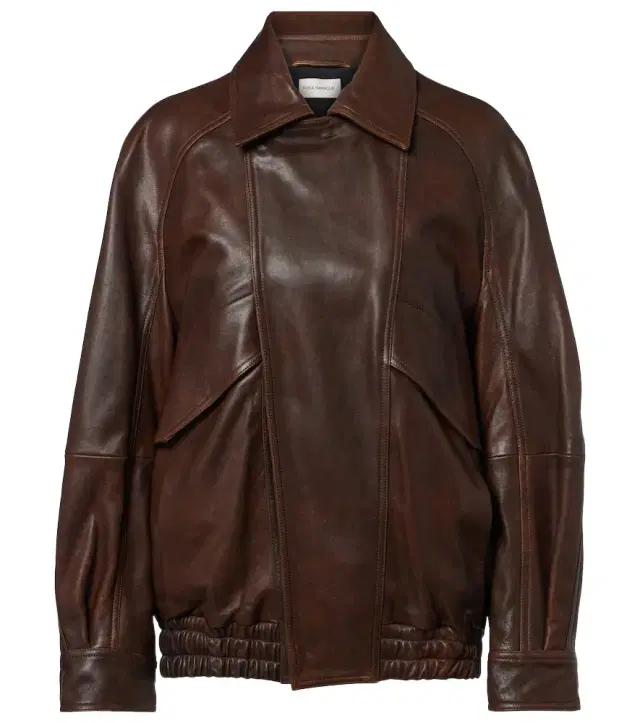 Rafe leather bomber jacket