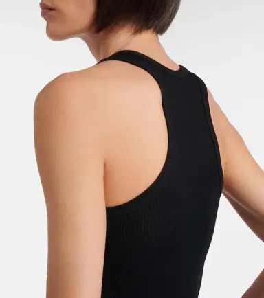 The Row Cendrea ribbed-knit cotton tank top | Thumbnail 6