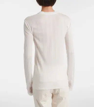 The Row Dantea cotton jersey top | Thumbnail 2 The Row Dantea cotton jersey top | Thumbnail 2