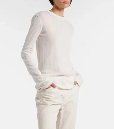 The Row Dantea cotton jersey top | Thumbnail 6 The Row Dantea cotton jersey top | Thumbnail 6