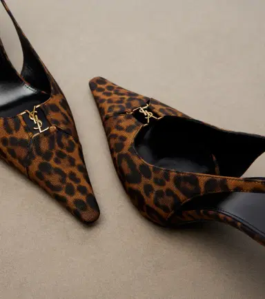 Saint Laurent Babylone Breteuil slingback pumps | Thumbnail 2 Saint Laurent Babylone Breteuil slingback pumps | Thumbnail 2