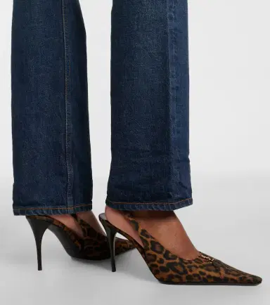 Saint Laurent Babylone Breteuil slingback pumps | Thumbnail 5 Saint Laurent Babylone Breteuil slingback pumps | Thumbnail 5