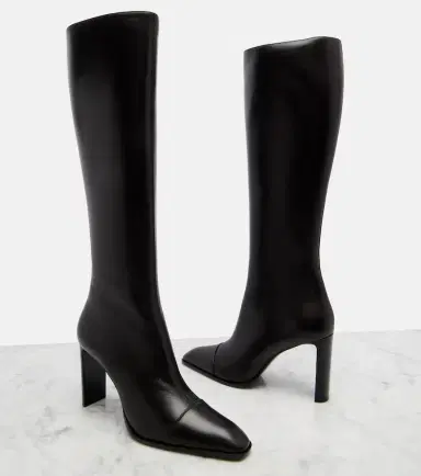 Saint Laurent Venetia leather knee-high boots | Thumbnail 2 Saint Laurent Venetia leather knee-high boots | Thumbnail 2