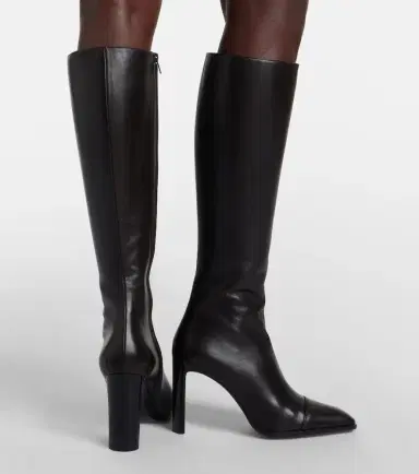 Saint Laurent Venetia leather knee-high boots | Thumbnail 6 Saint Laurent Venetia leather knee-high boots | Thumbnail 6