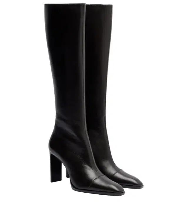 Saint Laurent Venetia leather knee-high boots