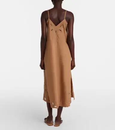 JULIET DUNN Broderie anglaise cotton slip dress | Thumbnail 2