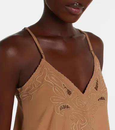 JULIET DUNN Broderie anglaise cotton slip dress | Thumbnail 4