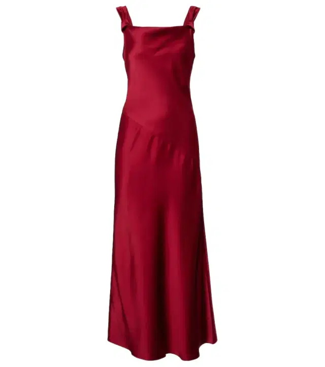 Max Mara Crêpe satin maxi dress