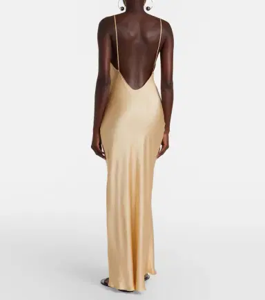 Isabel Marant Nevana satin slip dress | Thumbnail 5