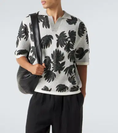 Commas Polo sweater | Thumbnail 4 Commas Polo sweater | Thumbnail 4