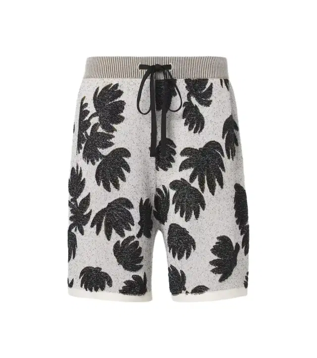 Commas Jacquard terry shorts