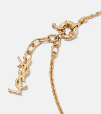 Saint Laurent Cassandre chain bracelet | Thumbnail 2