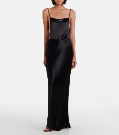 Miu Miu Satin slip dress | Thumbnail 2