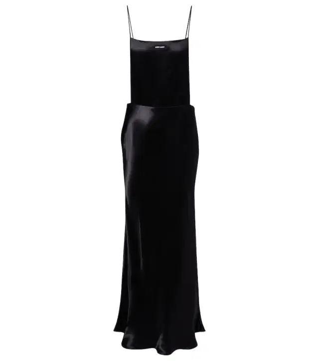 Satin slip dress