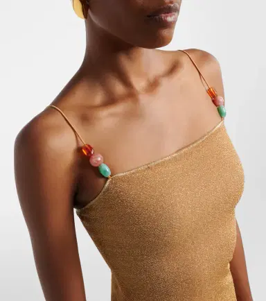 Oseree Oséree Lumière beaded minidress | Thumbnail 5