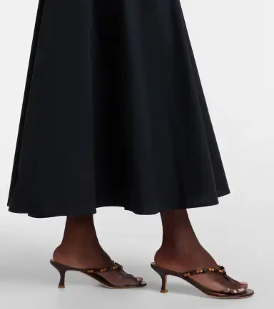 Staud Margi cotton poplin midi dress | Thumbnail 5