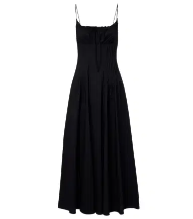 Staud Margi cotton poplin midi dress | Thumbnail 1